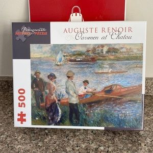 Renoir Oarsmen at Chatou jigsaw puzzle 500 pc SEALED New by Pomegranate